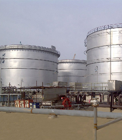 Project consisting of installation of EPC oil storage